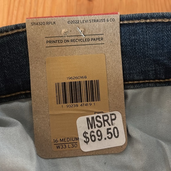 LEVI’S 311 SHAPING SKINNY WOMEN'S JEANS in Maui Views - Picture 5 of 5